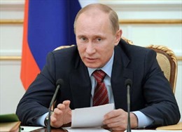 Ông Putin được hơn 53% cử tri Nga ủng hộ